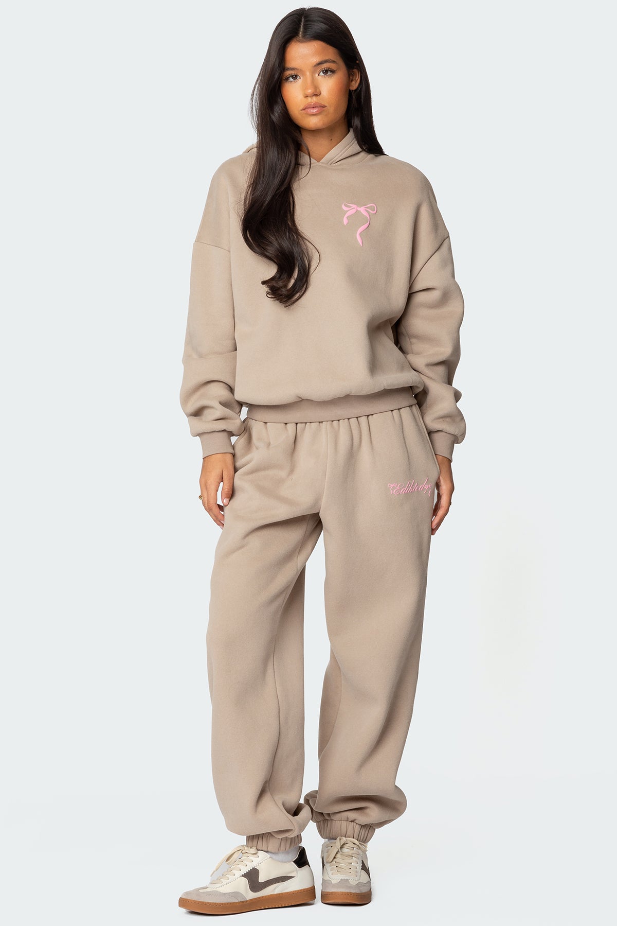 Sasha Bow Detail Hoodie - Image 2