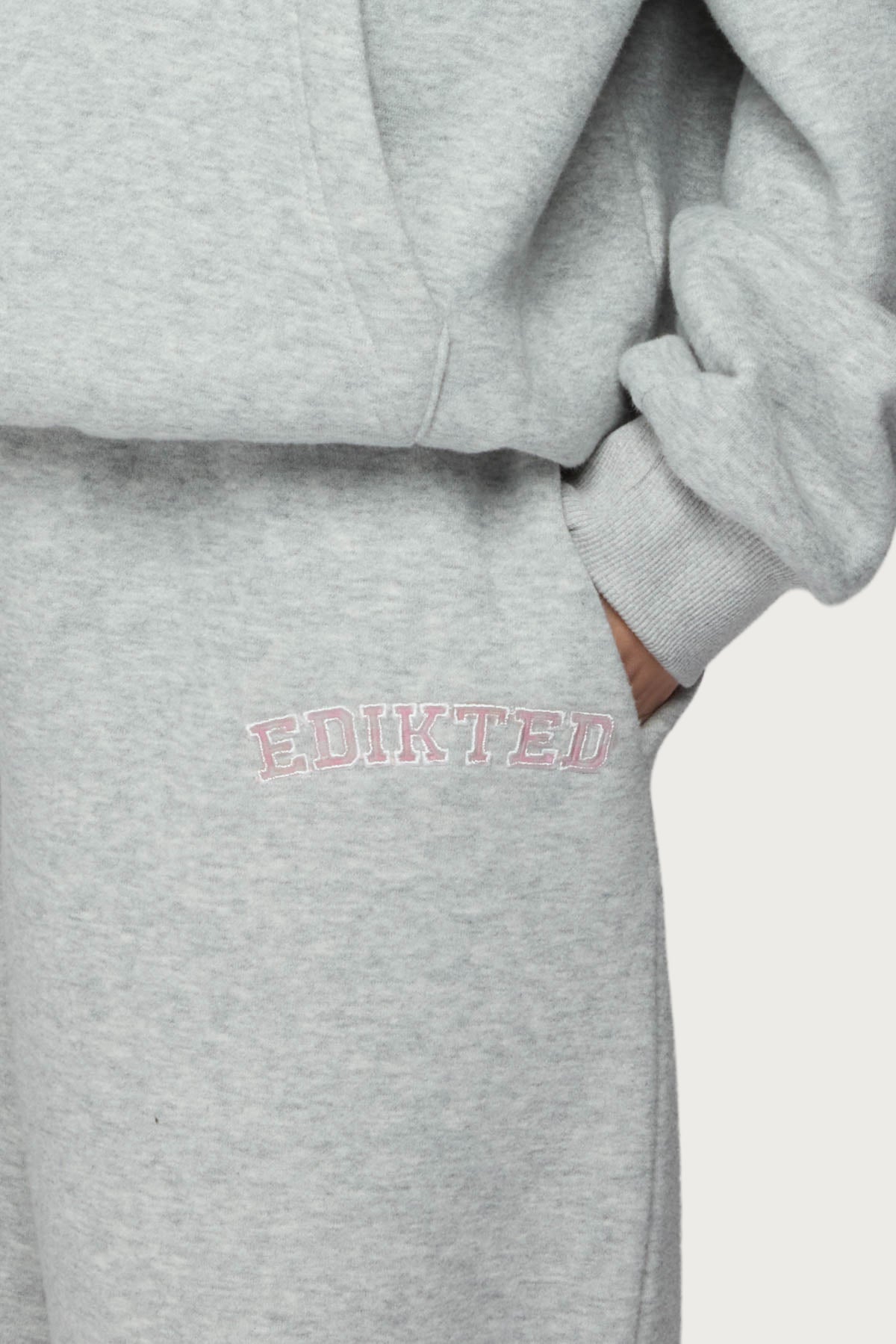 Edikted Lover Wide Leg Sweatpants - Image 6