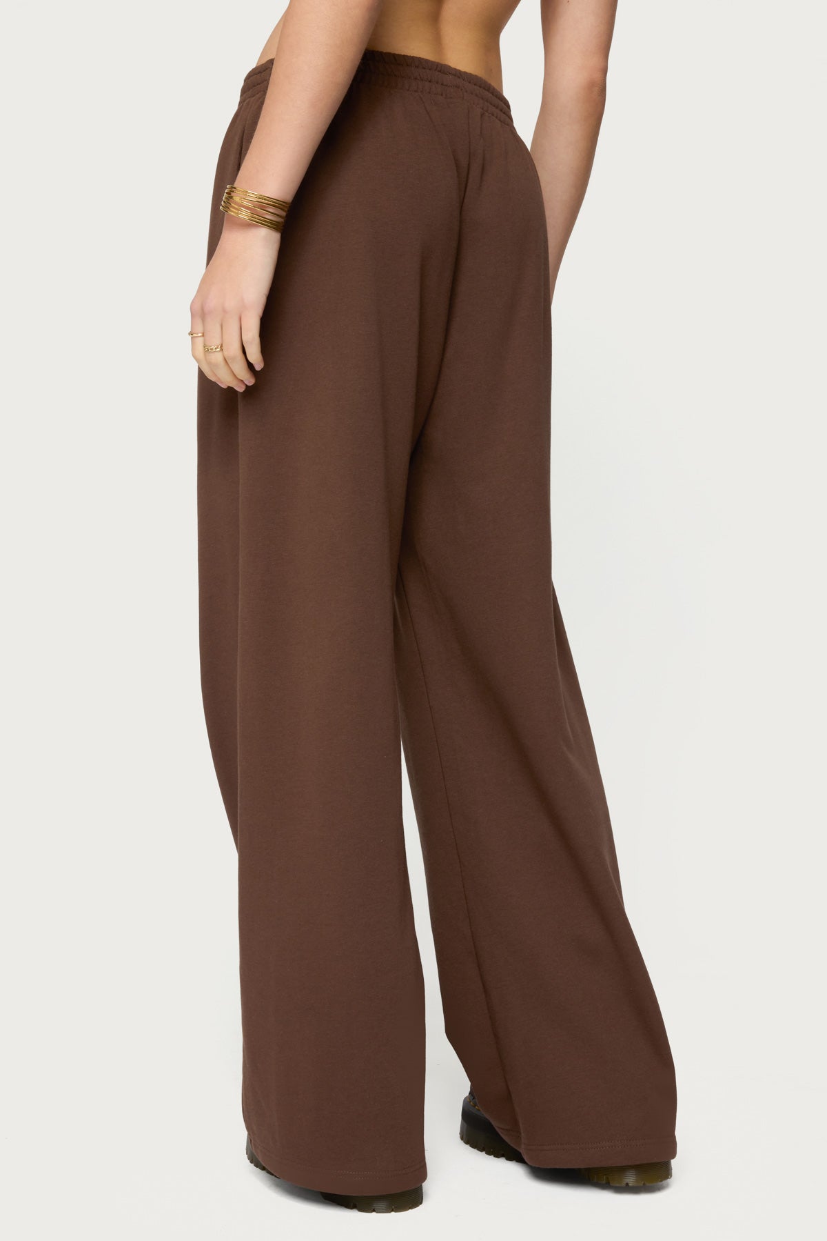 Binah Wide Leg Terry Sweatpants - Image 4