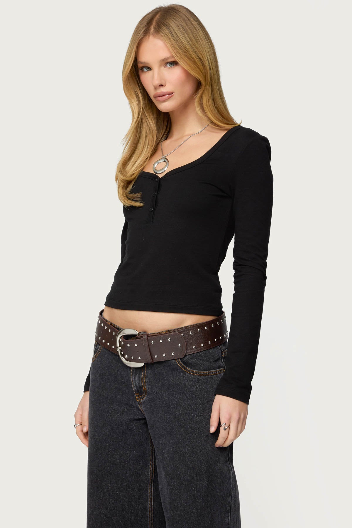Leah Henley Top - Image 2