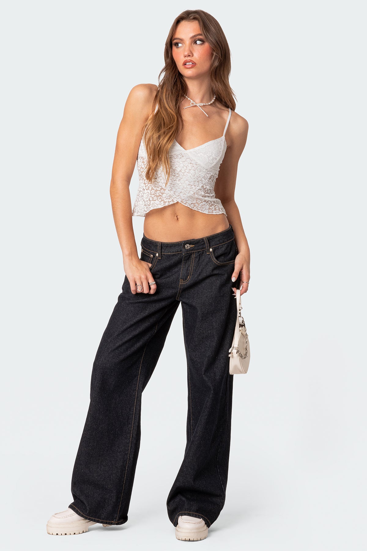 Ruby sheer lace tank top - Image 5