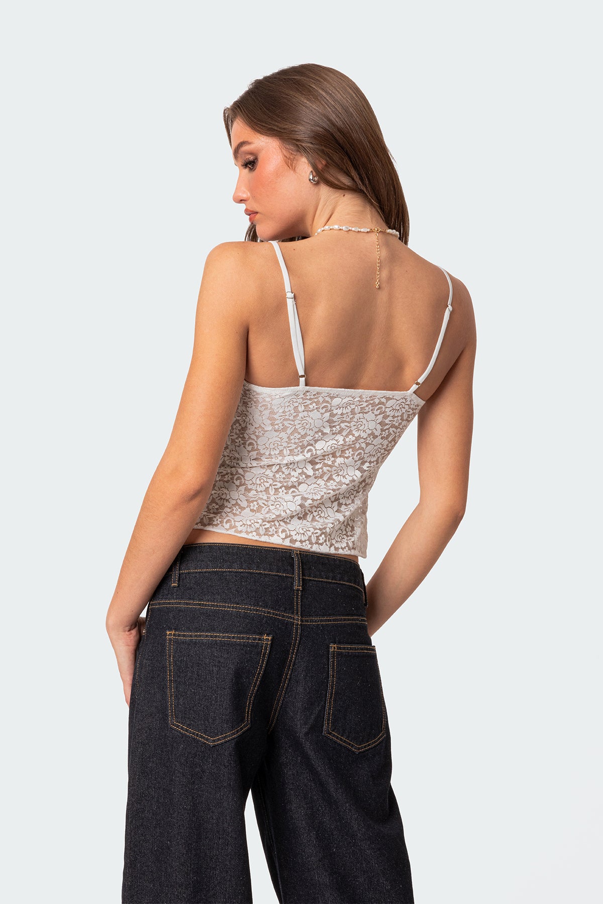 Ruby sheer lace tank top - Image 4