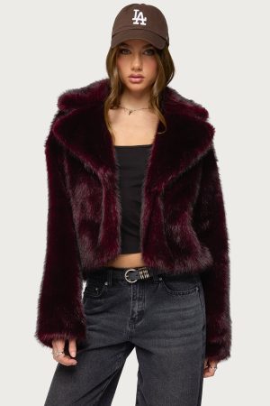 Kamilah Oversized Faux Fur Coat