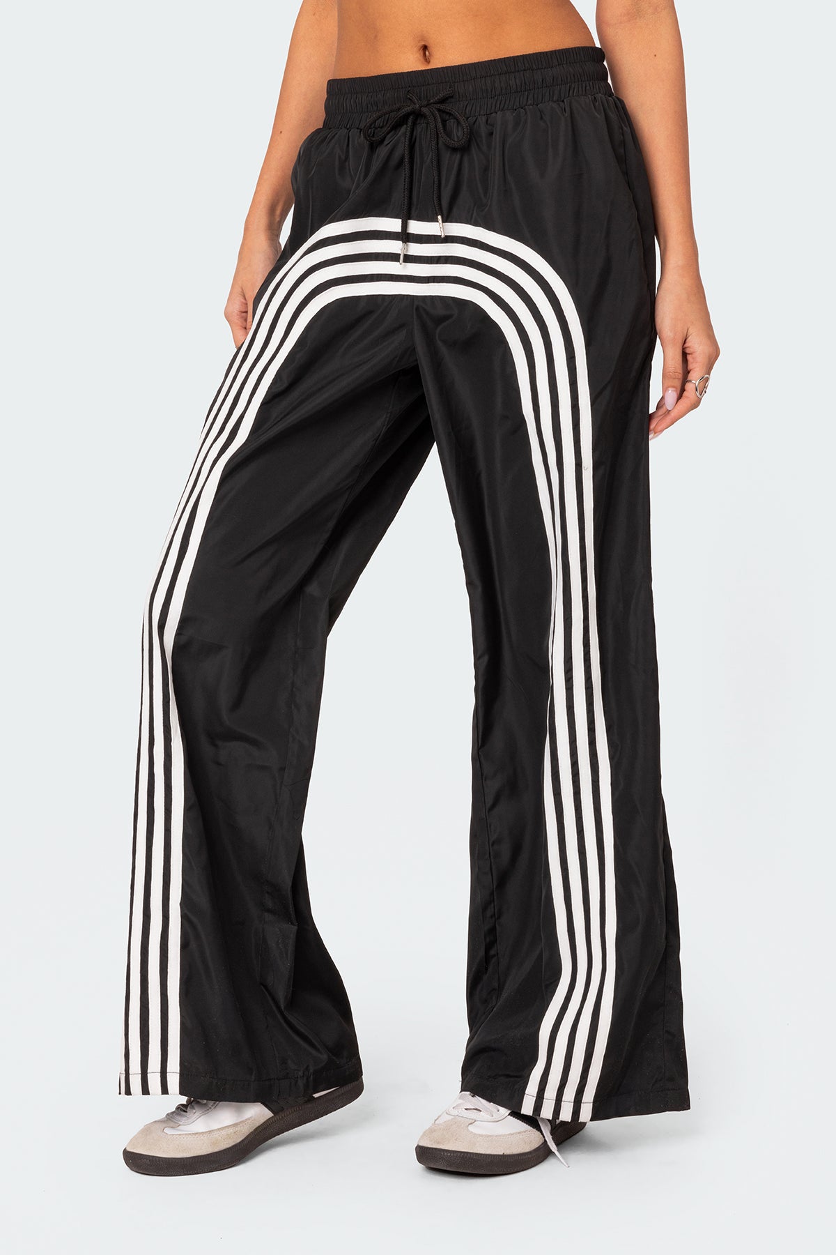 Wilda Striped Nylon Track Pants - Image 3
