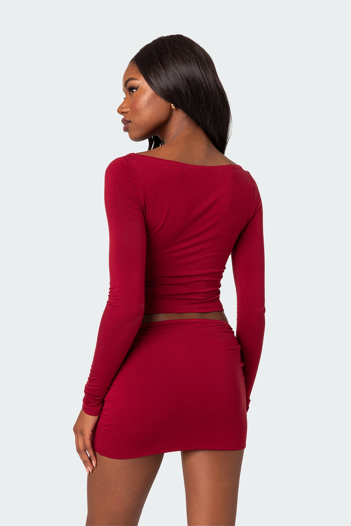 Lara Cut Out Twist Front Top - Image 4