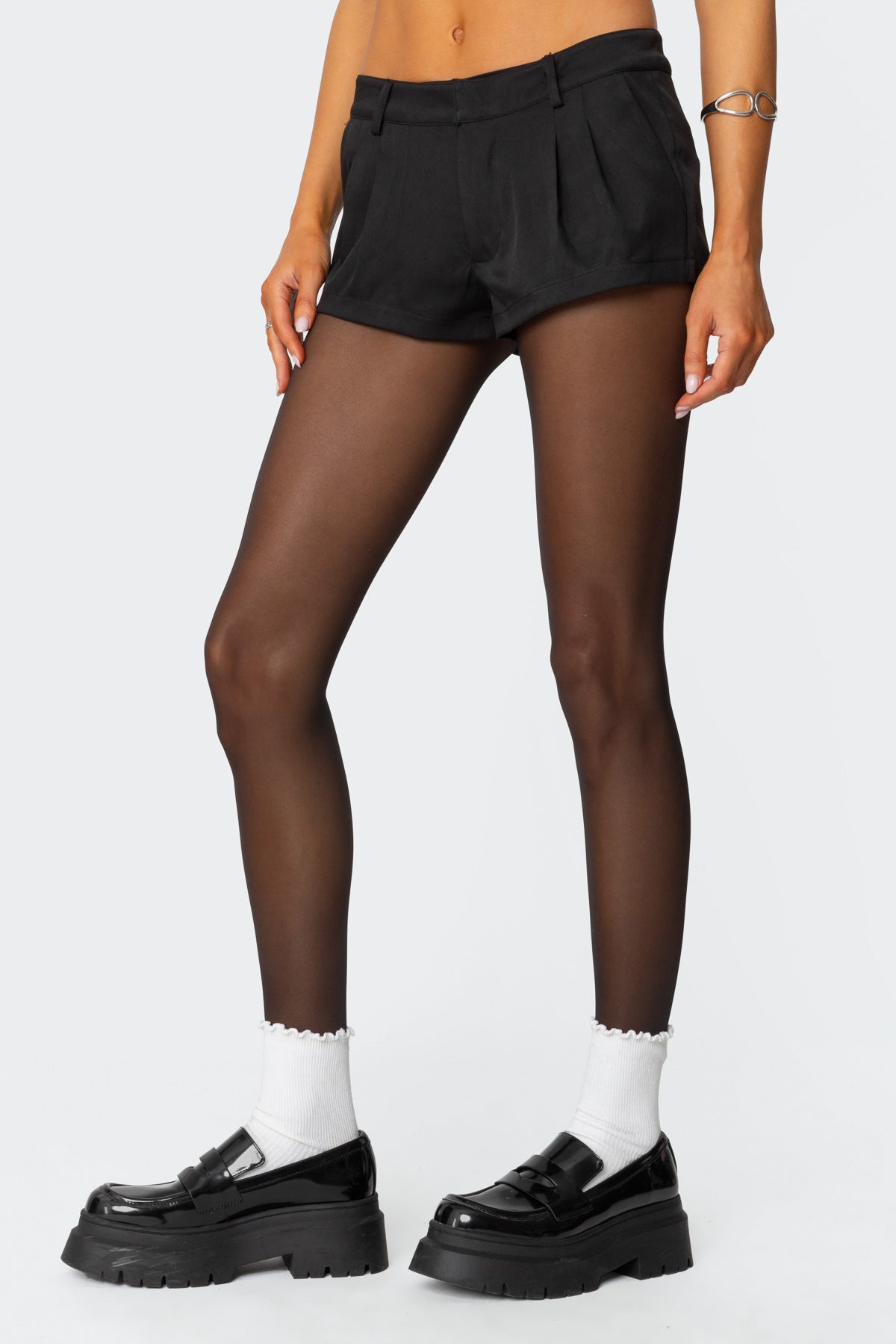 Kera Tailored Micro Shorts - Image 4