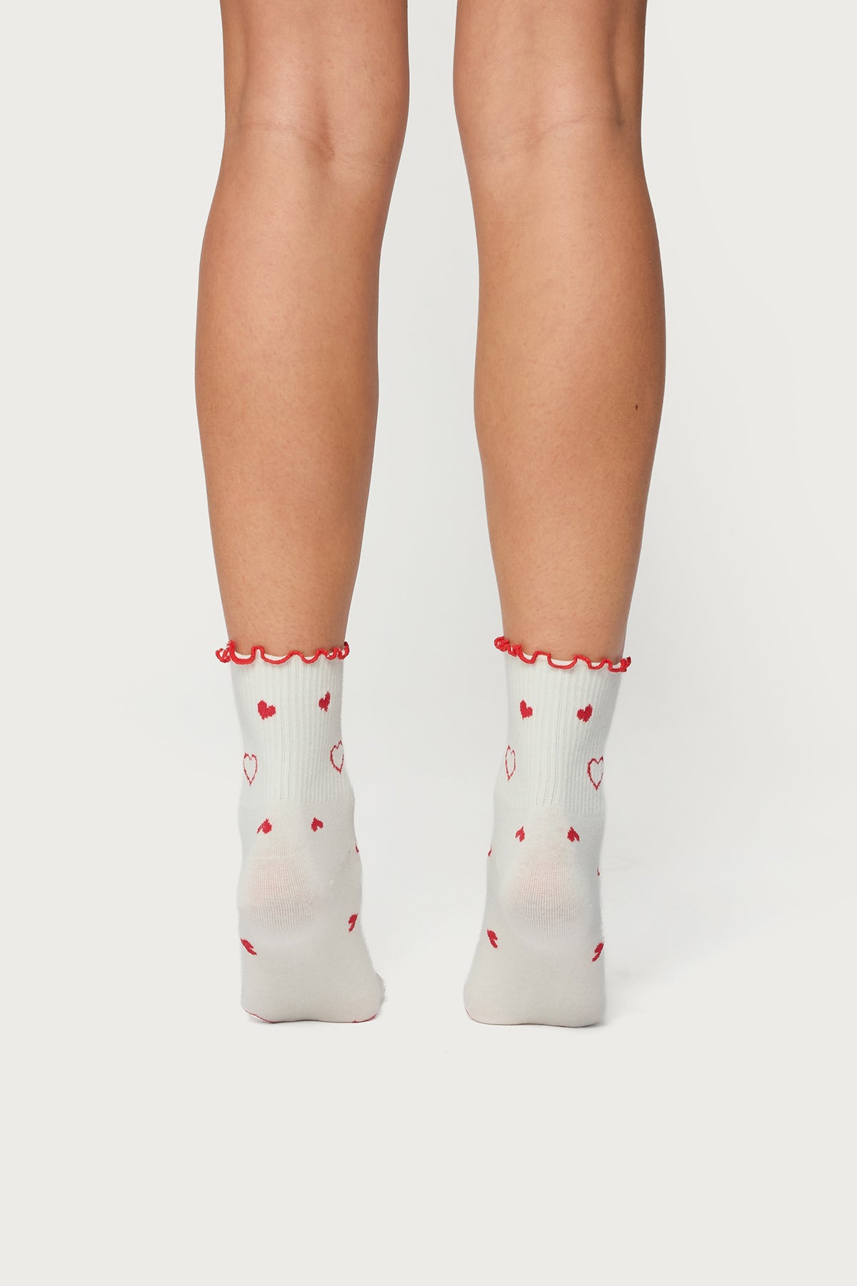 Contrast Frilly Socks - Image 3