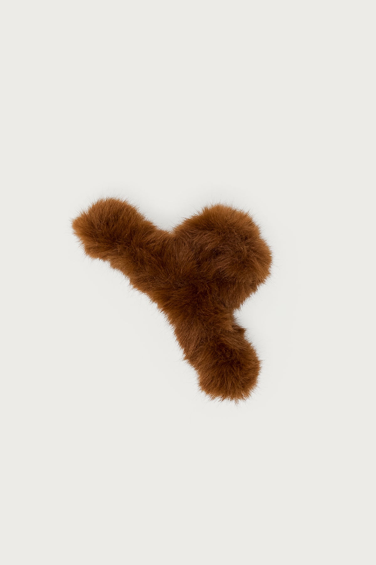 Faux Fur Hair Clip - Image 2