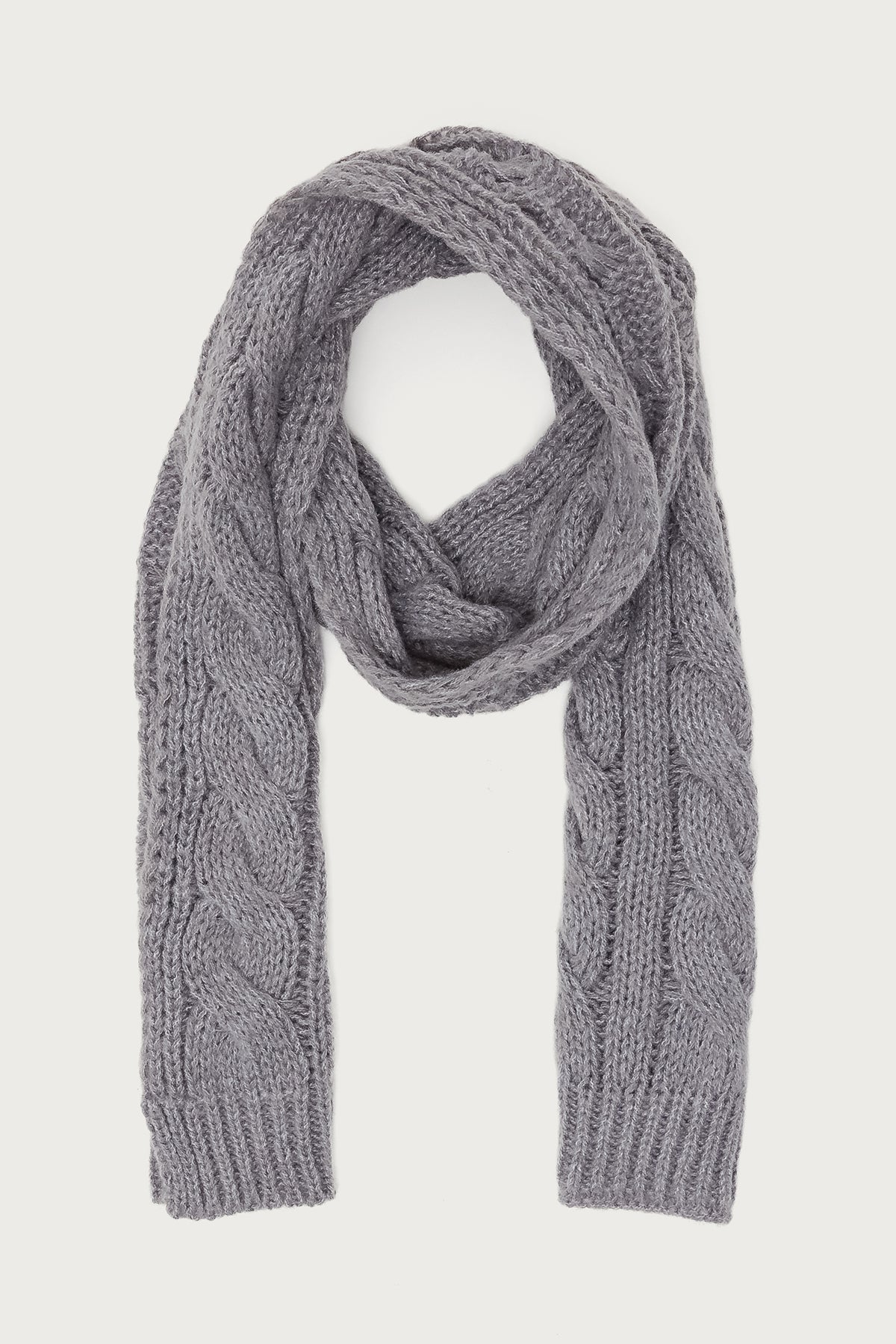 Cable Knit Scarf - Image 2