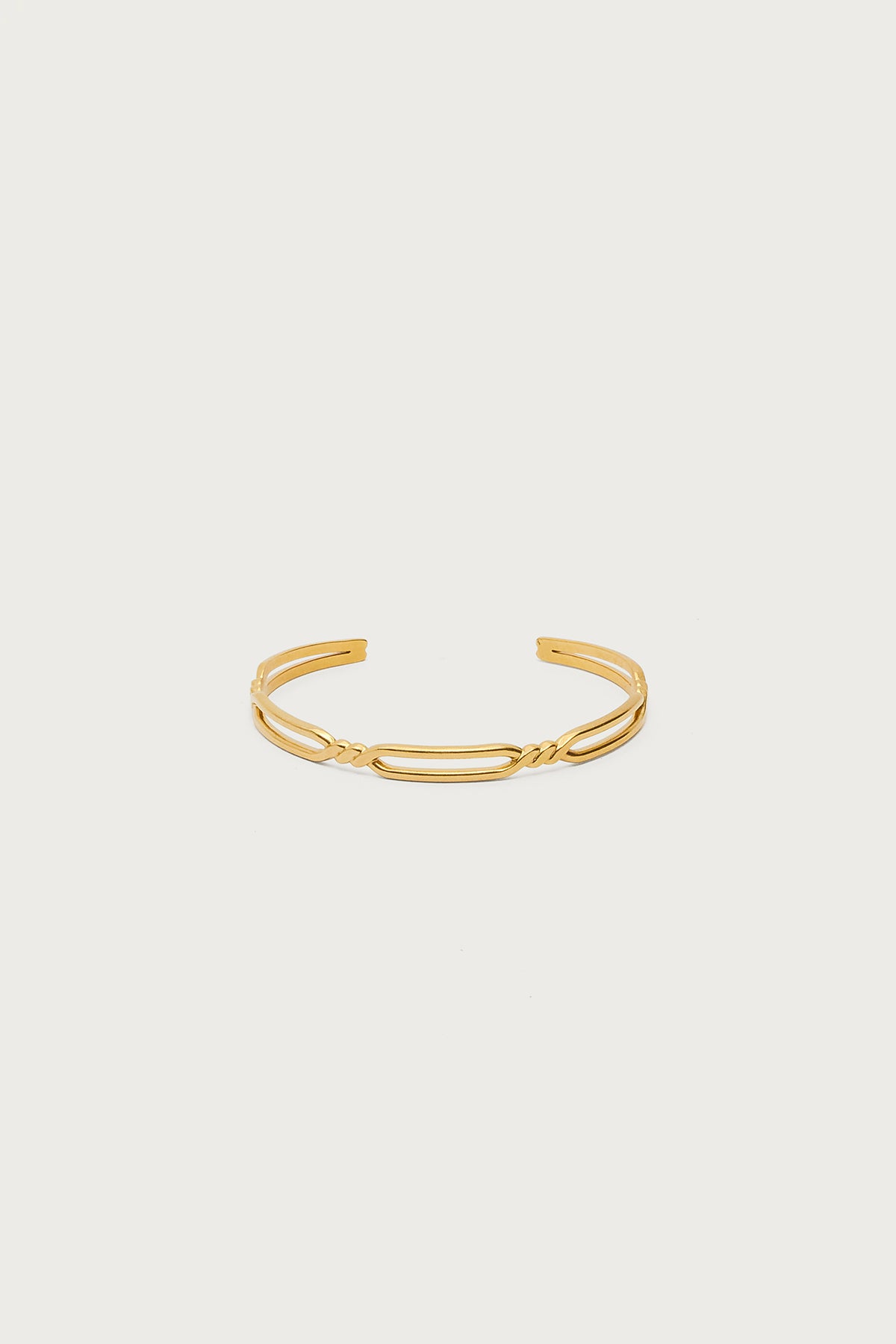 Thin Twist Arm Cuff - Image 2