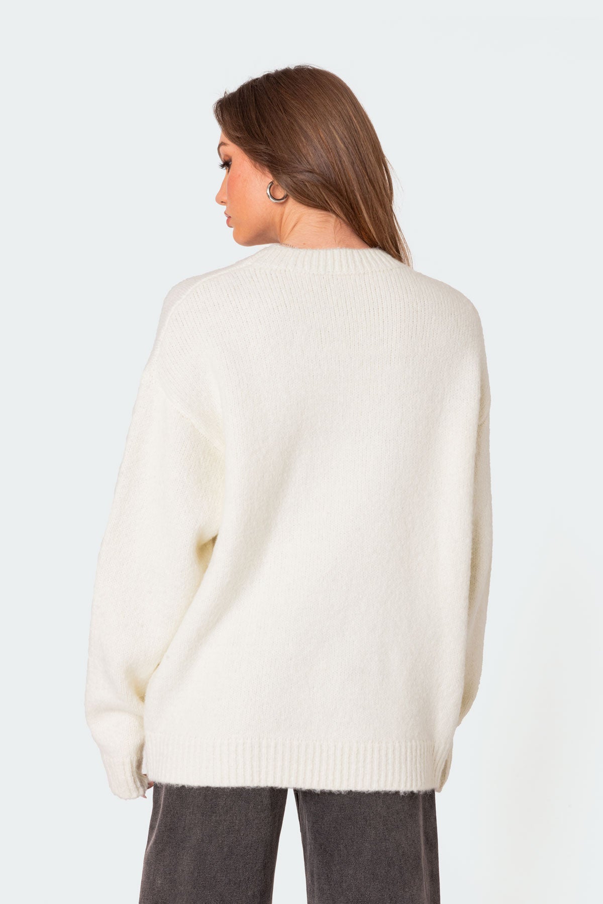 8 Ball Oversized Chunky Knit Sweater - Image 5