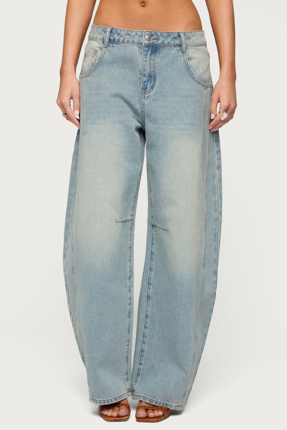 Ilara Low Rise Barel Jeans - Image 2