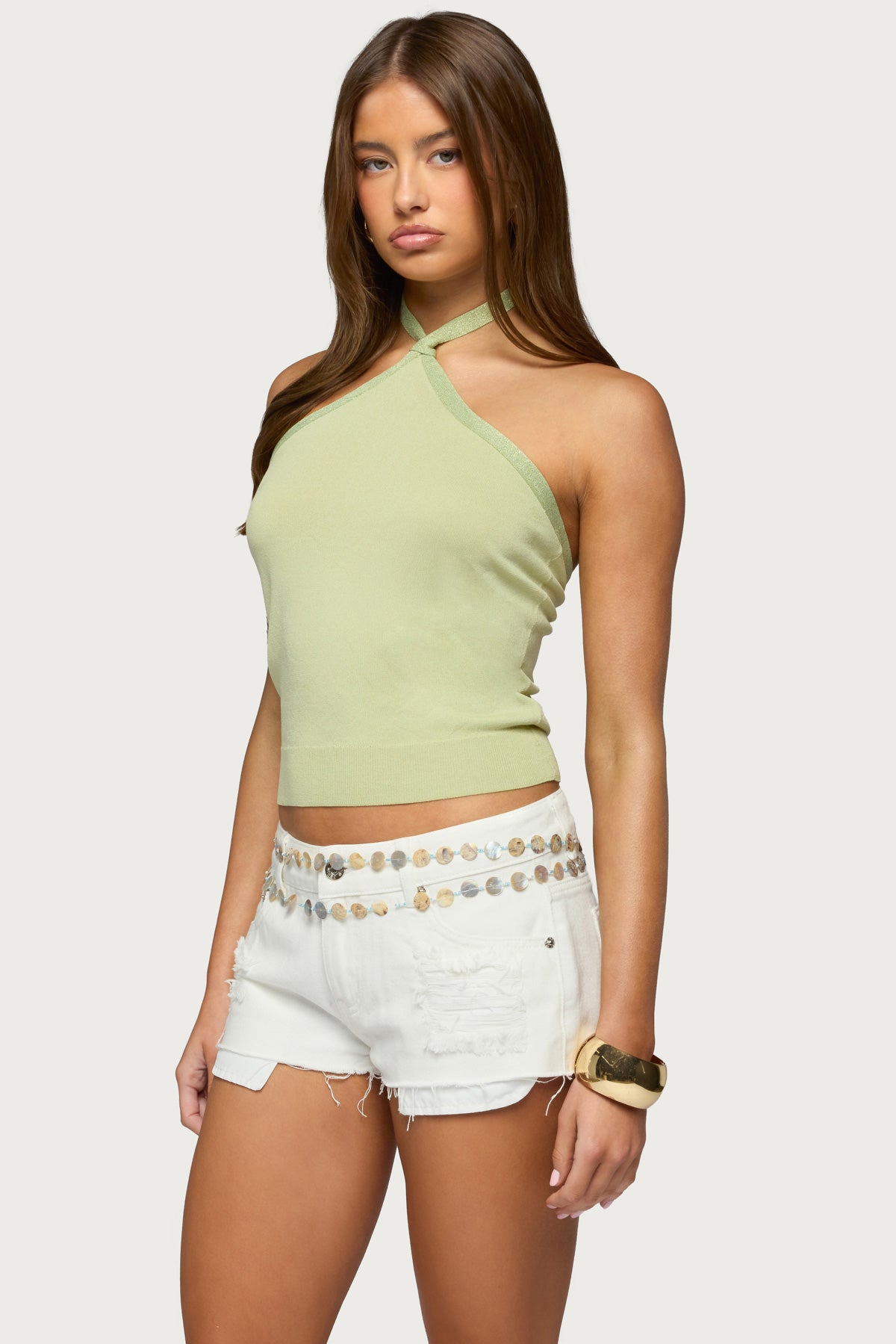 Paradiso Knit Halter Top - Image 4