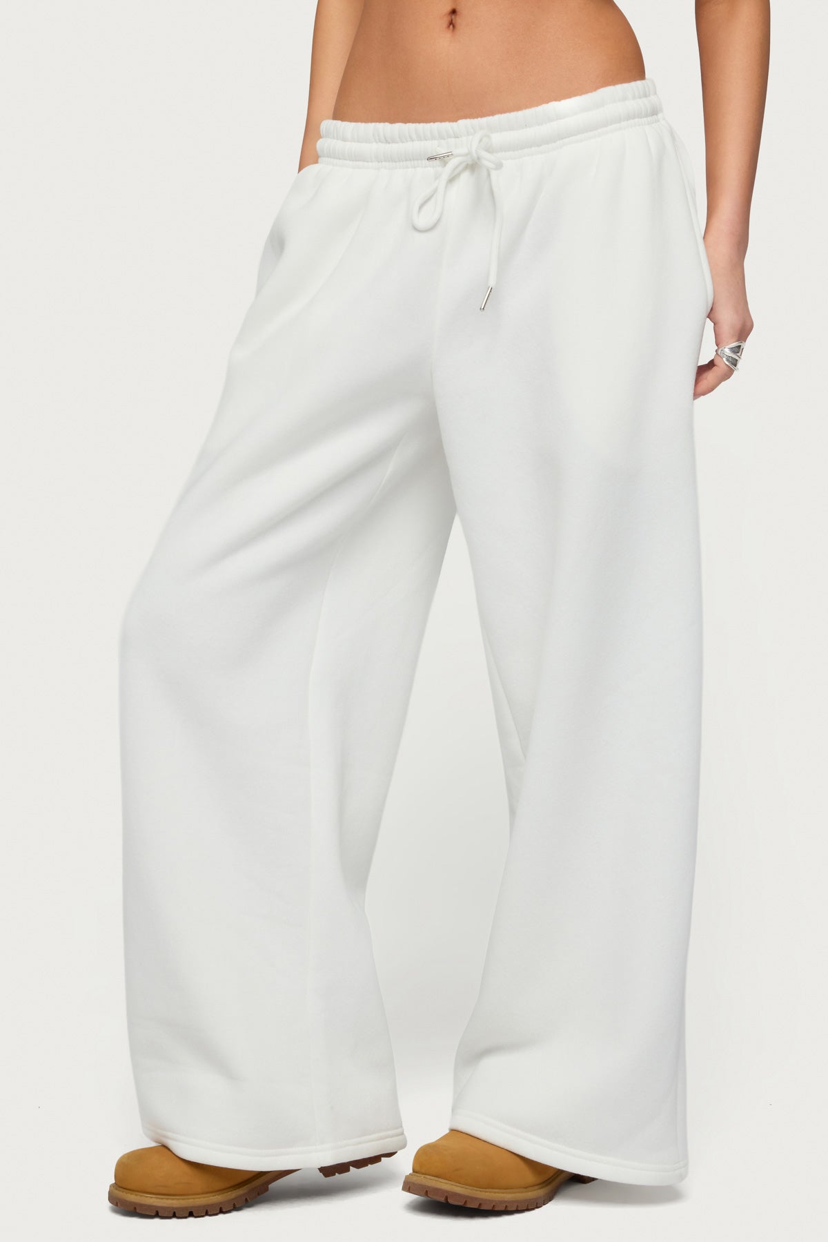 Petite Kamari Low Rise Wide Sweatpants - Image 3