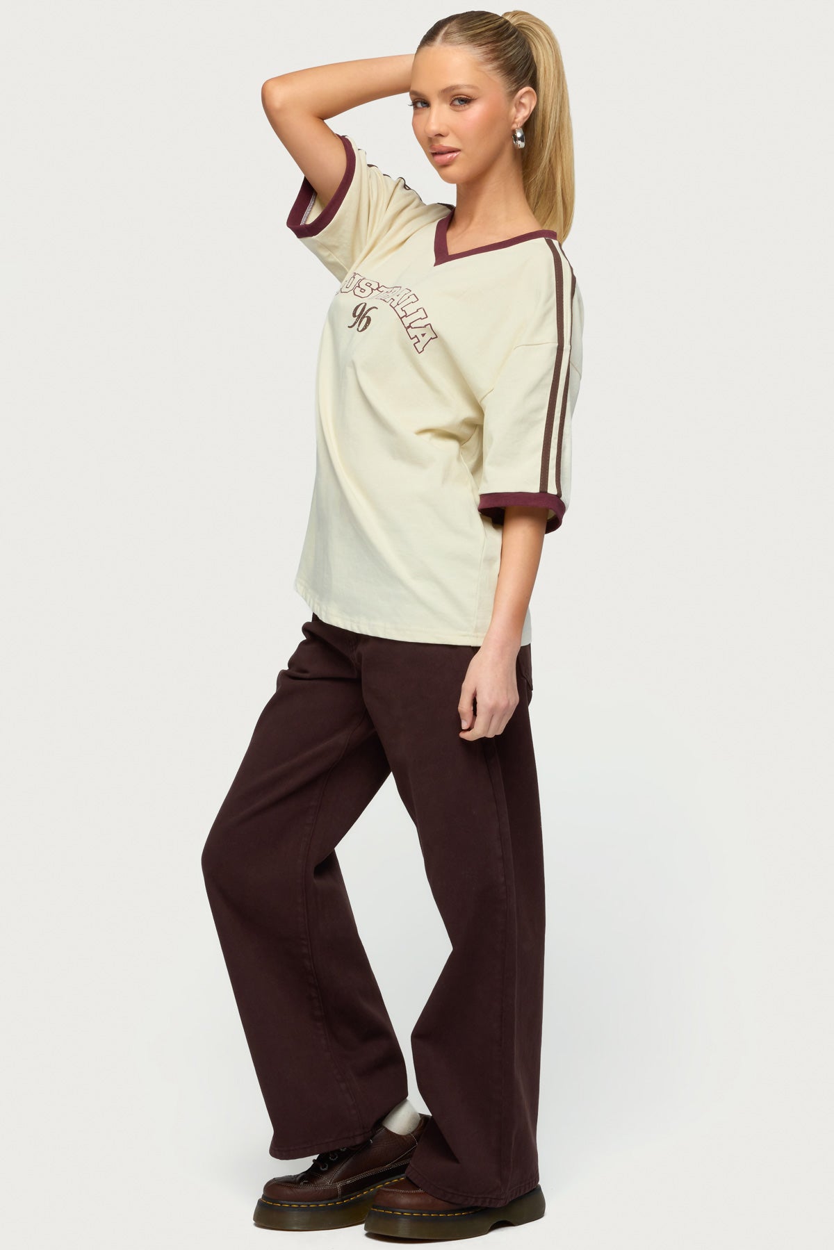 Petite Roman Low Rise Baggy Jeans - Image 5