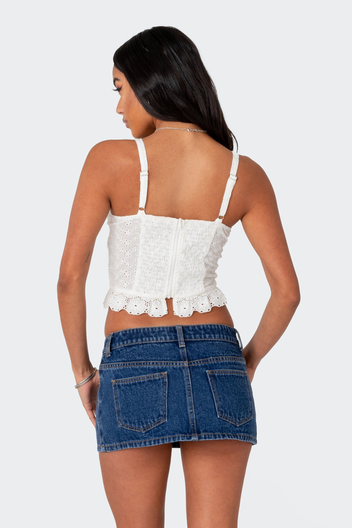 Sami Lacey Cotton Cupped Corset - Image 5