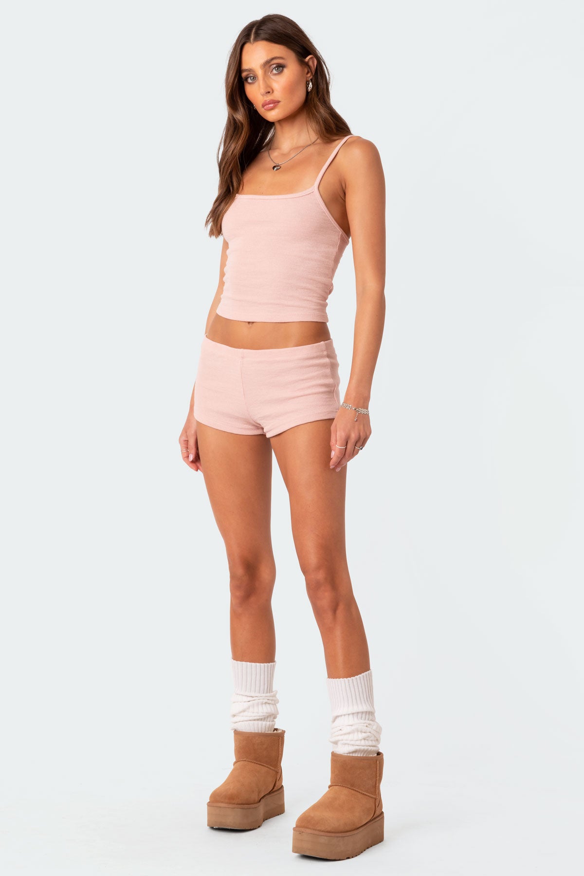 Ella Waffle Tank Top - Image 3