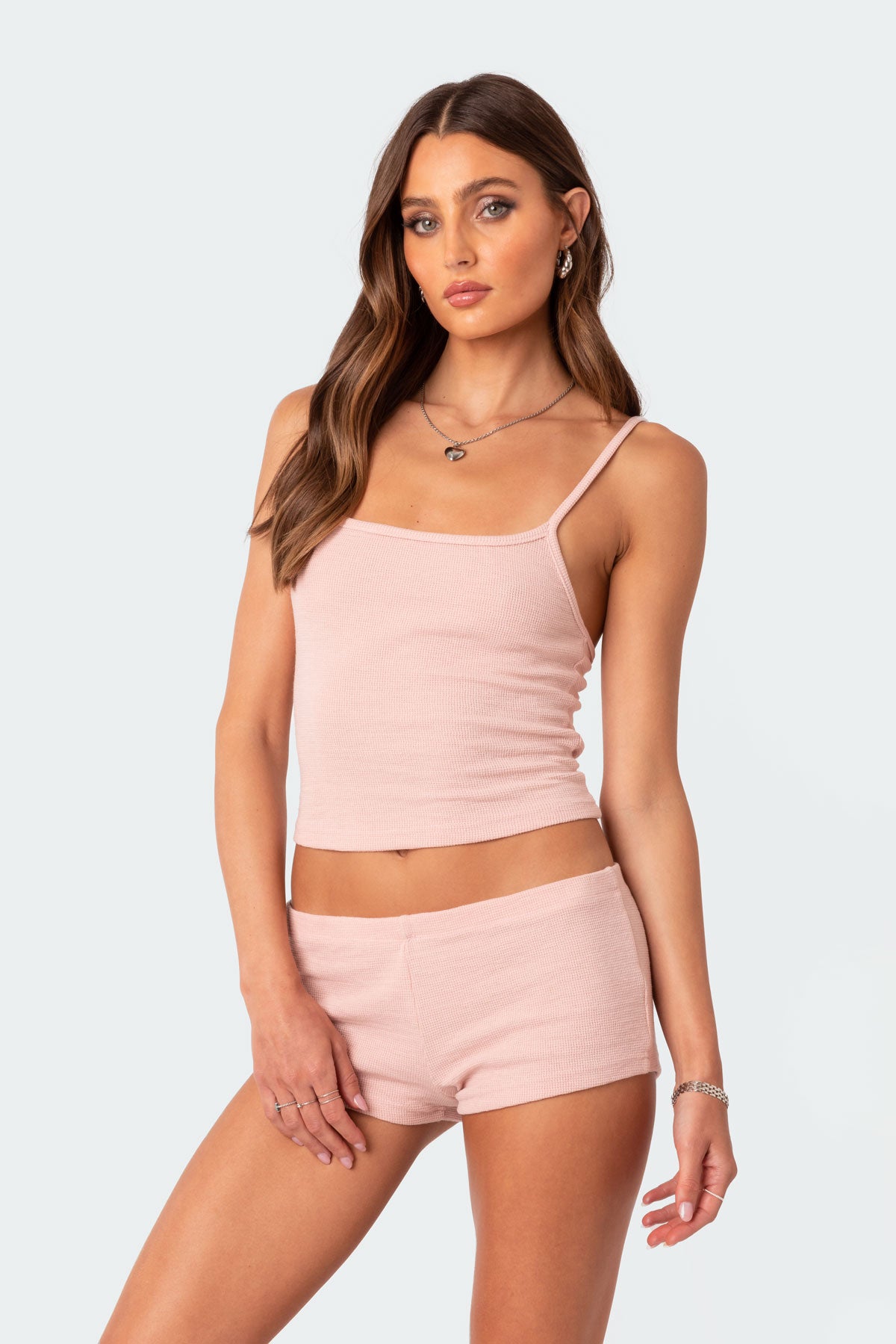 Ella Waffle Tank Top - Image 5