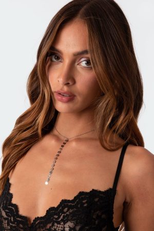 Cascading Sequin Necklace