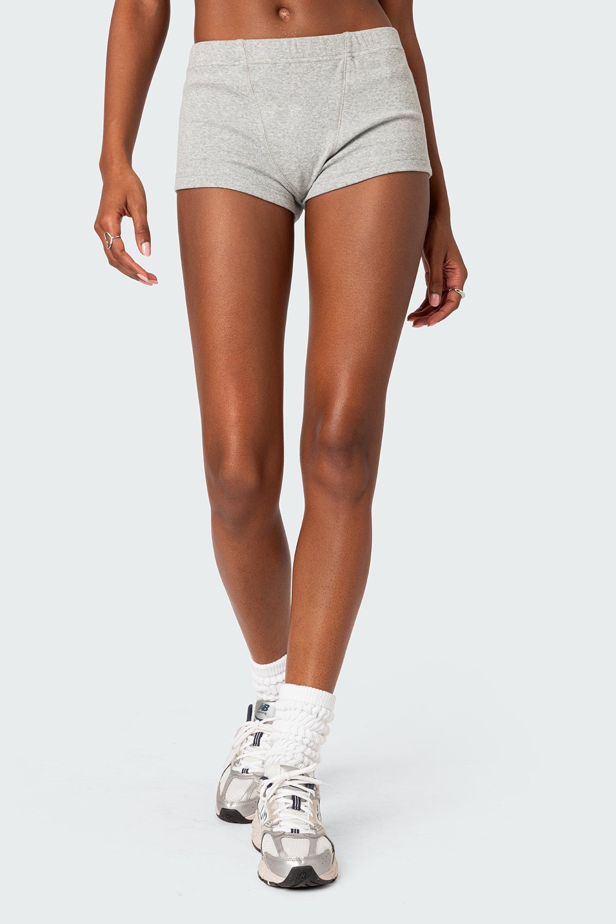 Rebekah Ribbed Shorts - Image 2