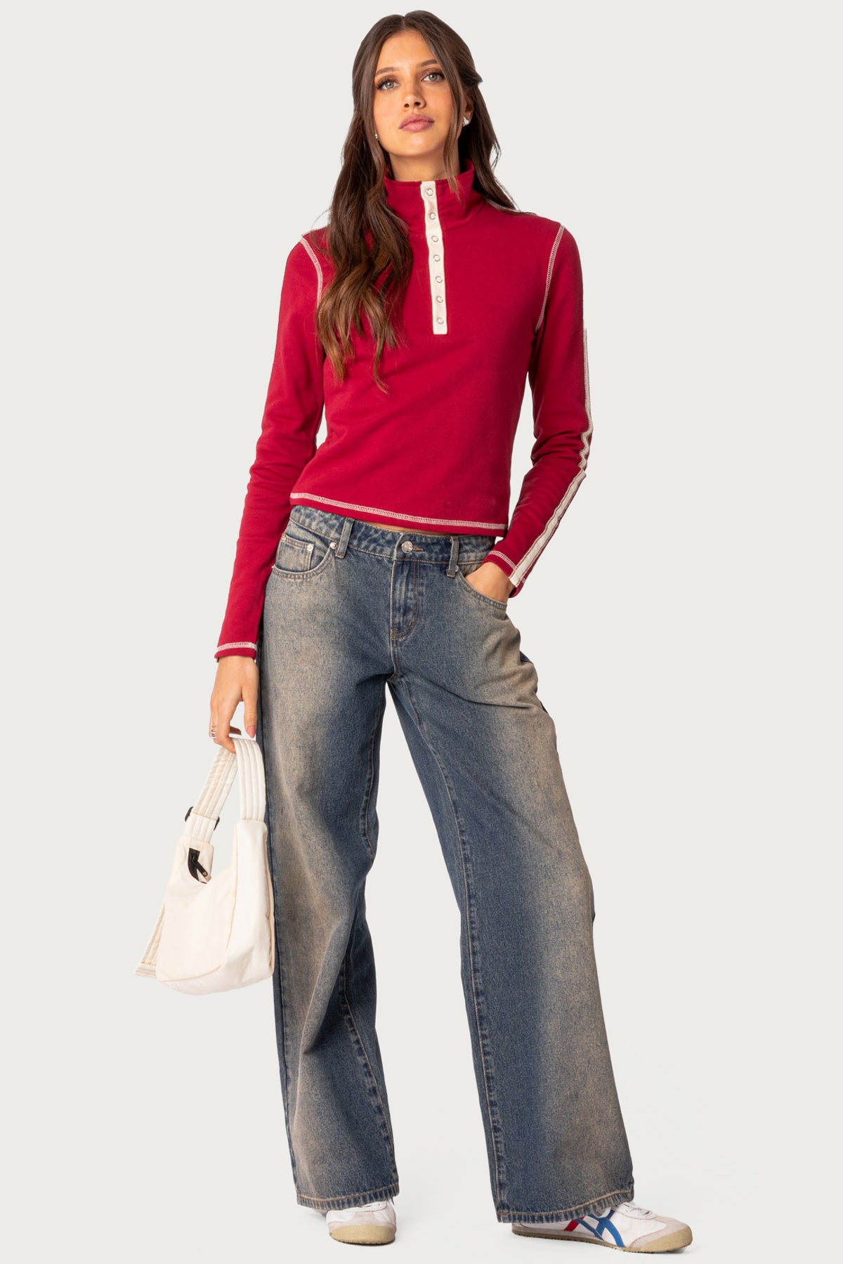 Gio Contrast Stitch Top - Image 4