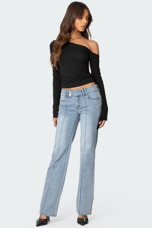 Avril Low Rise Bootcut Jeans