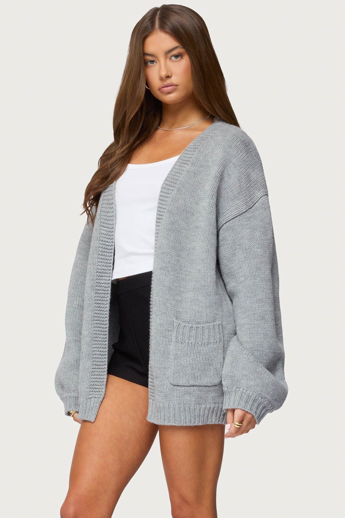 Julian Oversized Knit Cardigan - Image 3