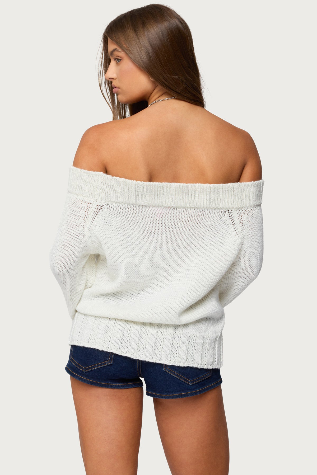 Noemi Off Shoulder Sweater - Image 5