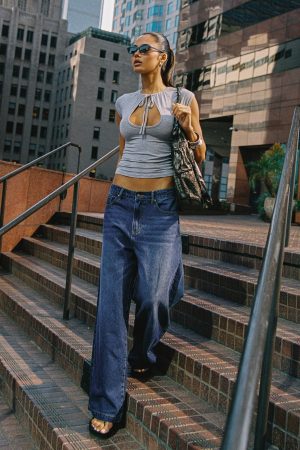 Nichol Low Rise Baggy Jeans