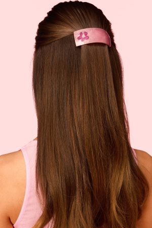 Barbie™ Rhinestone Flower Barrette Hair Clip