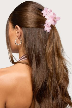 Flower Claw Clip