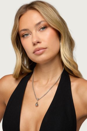 Teardrop Chain Necklace