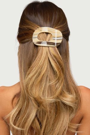 Stripey Hair Clip