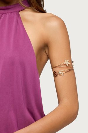 Coastal Swirl Arm Cuff