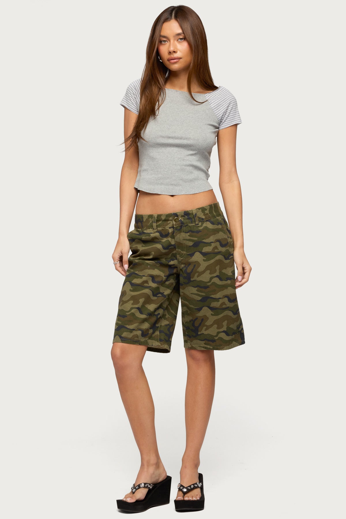 Marina Raglan Stripey T Shirt - Image 4