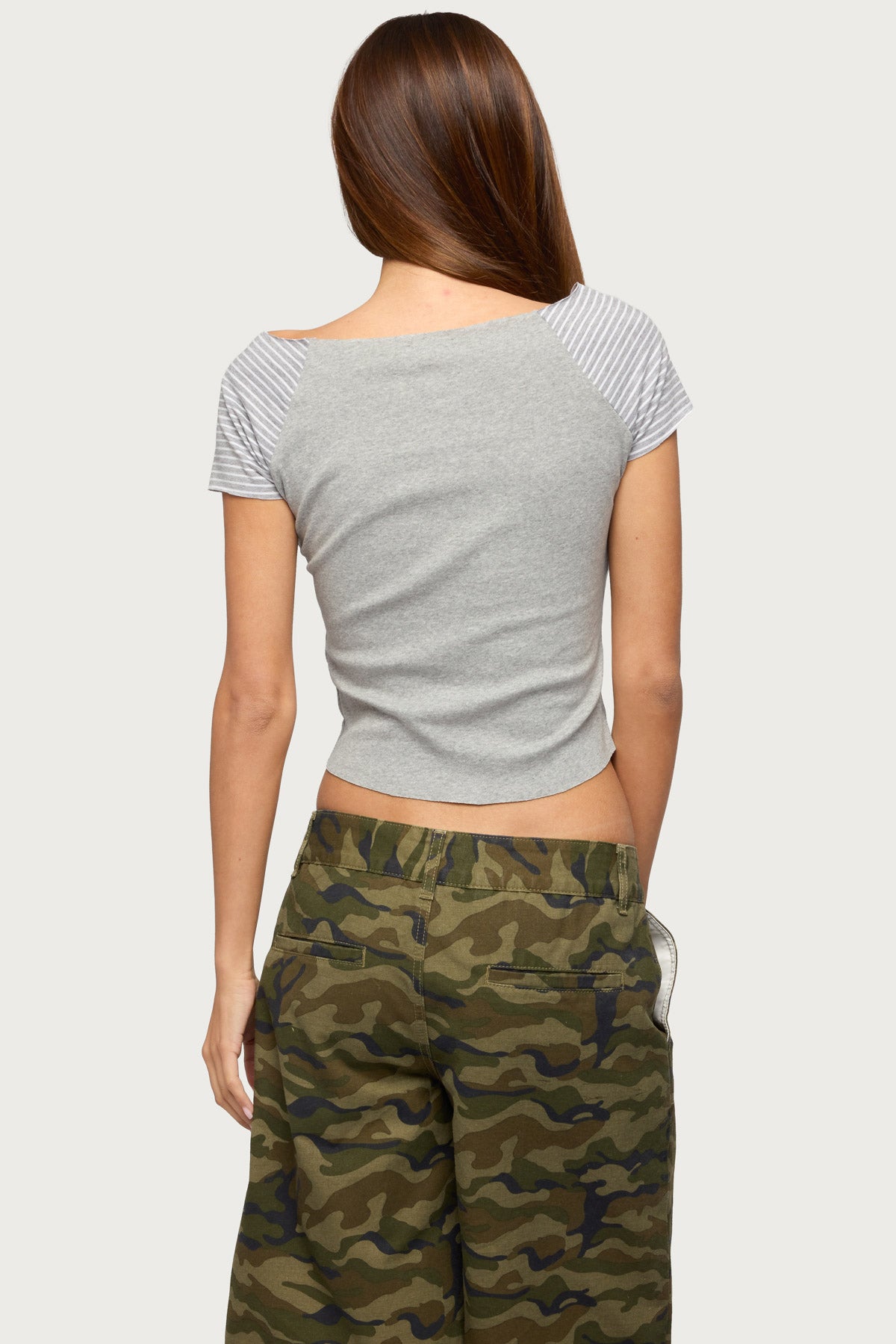Marina Raglan Stripey T Shirt - Image 5