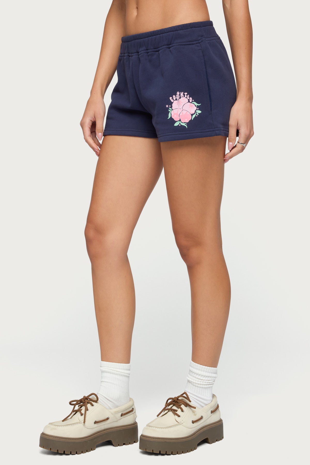 Beach Bloom Sweat Shorts - Image 3