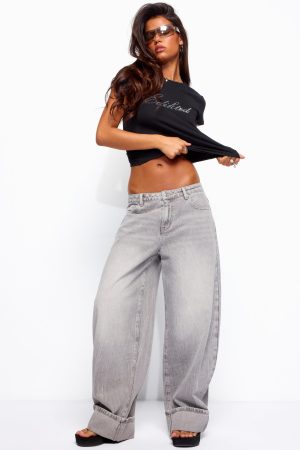 Kella Low Rise Baggy Jeans