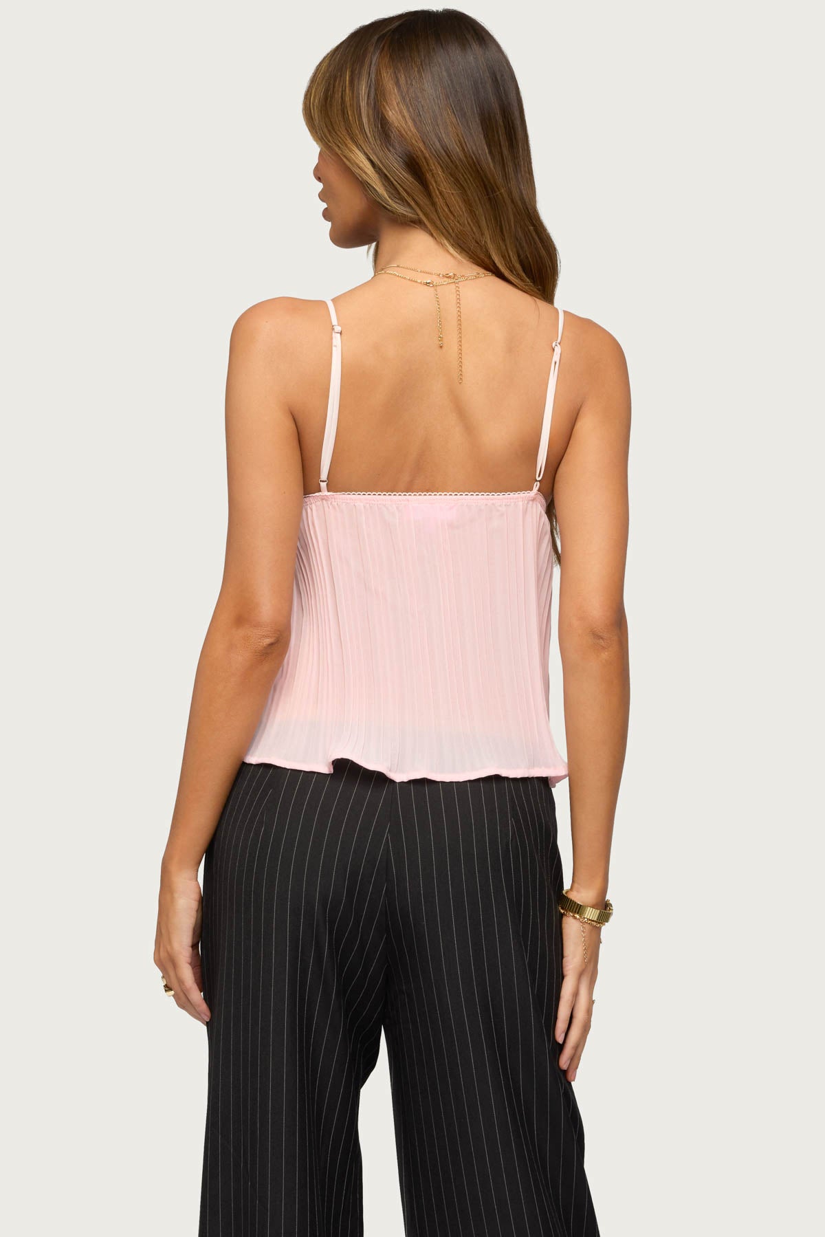 Rhian Lacey Pleated Babydoll Top - Image 5
