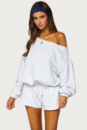 Kordelia Off Shoulder Sweatshirt