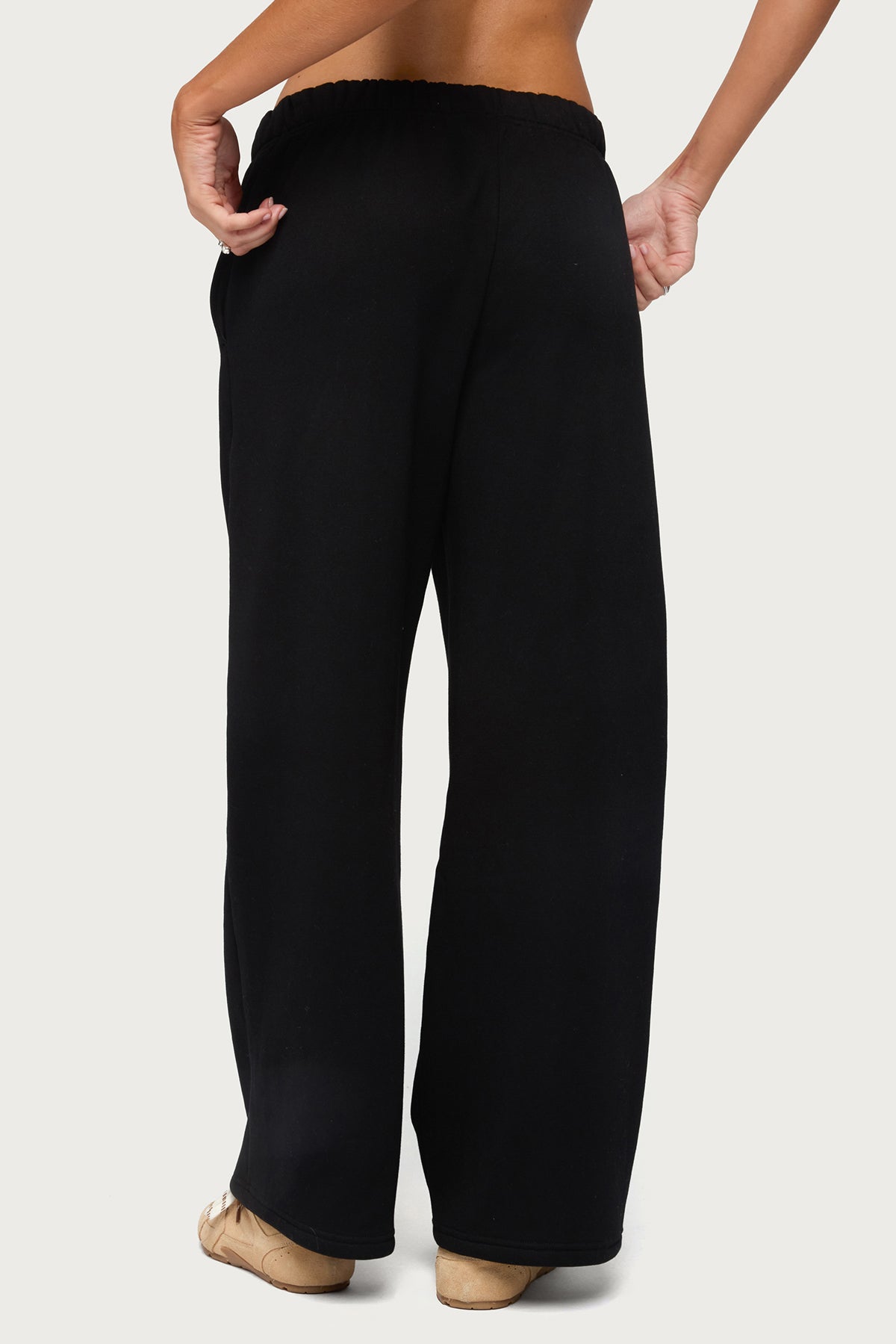 Basic Girl Wide Leg Edikted Sweatpants - Image 5