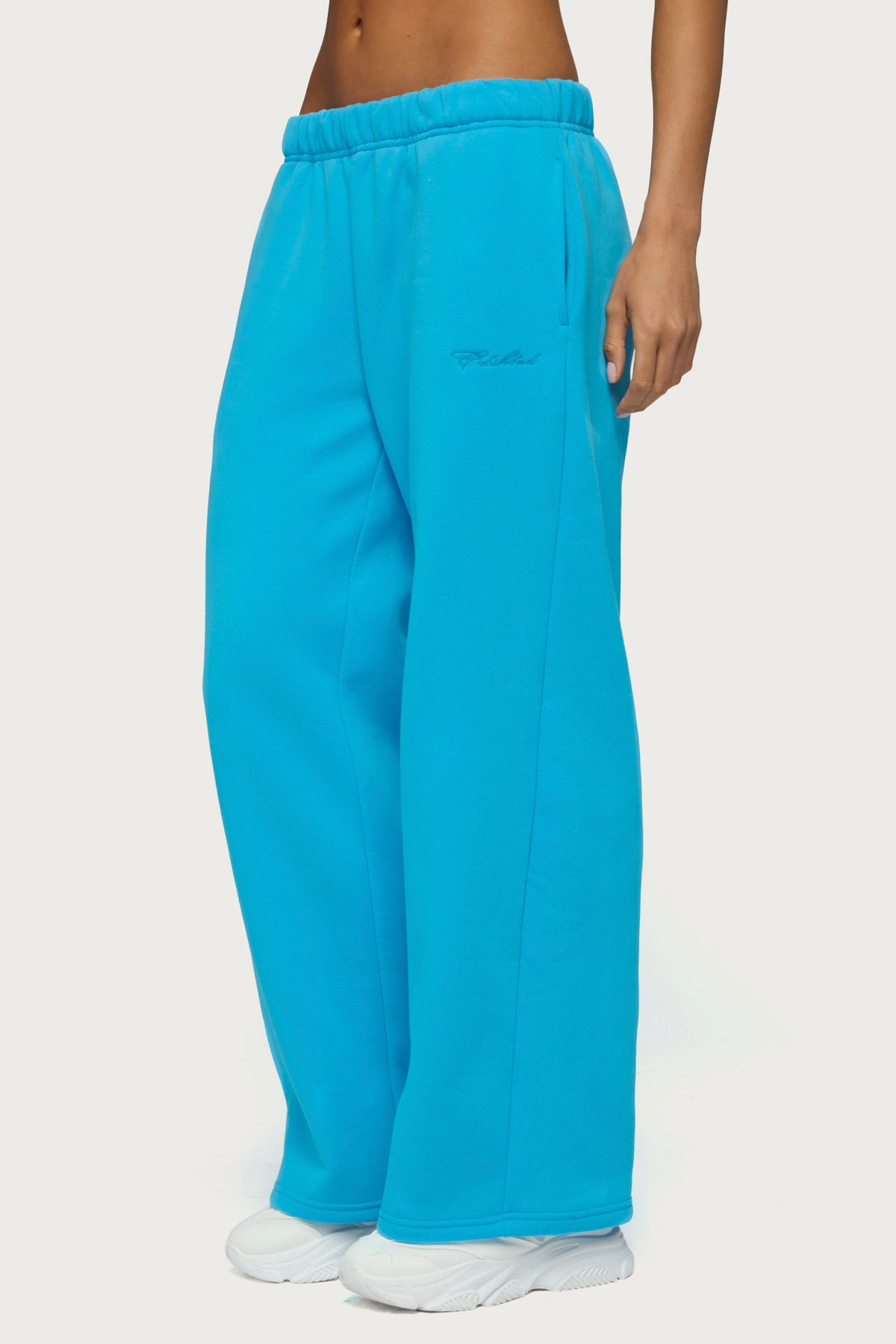 Basic Girl Wide Leg Edikted Sweatpants - Image 4