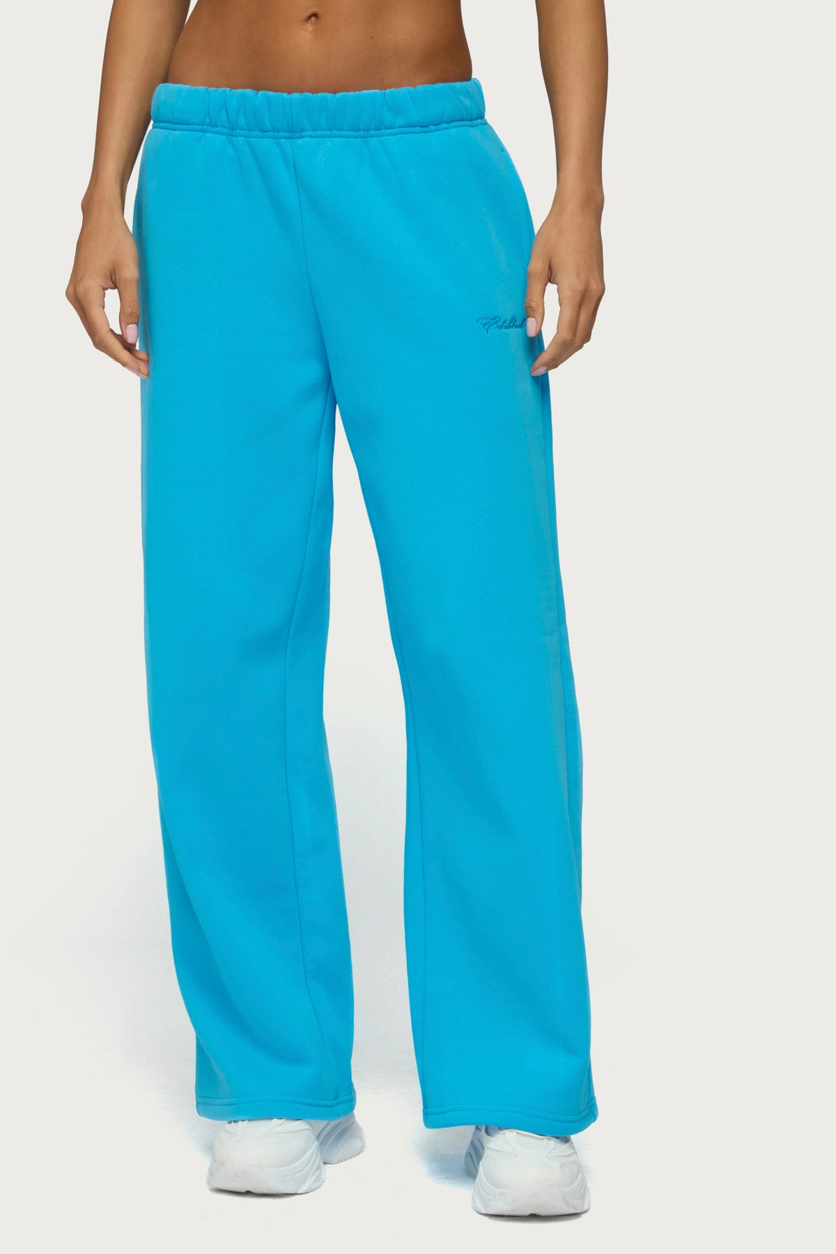 Basic Girl Wide Leg Edikted Sweatpants - Image 3