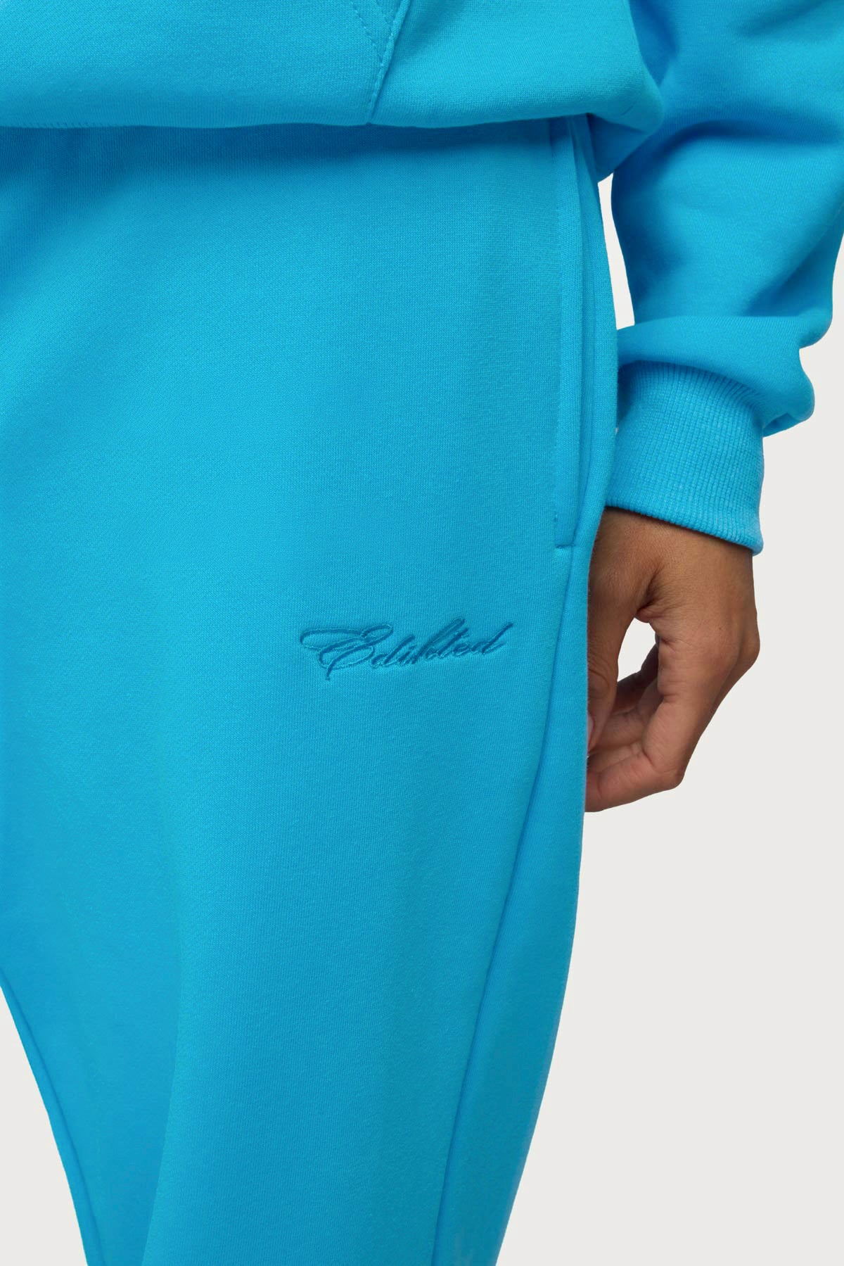 Basic Girl Wide Leg Edikted Sweatpants - Image 2