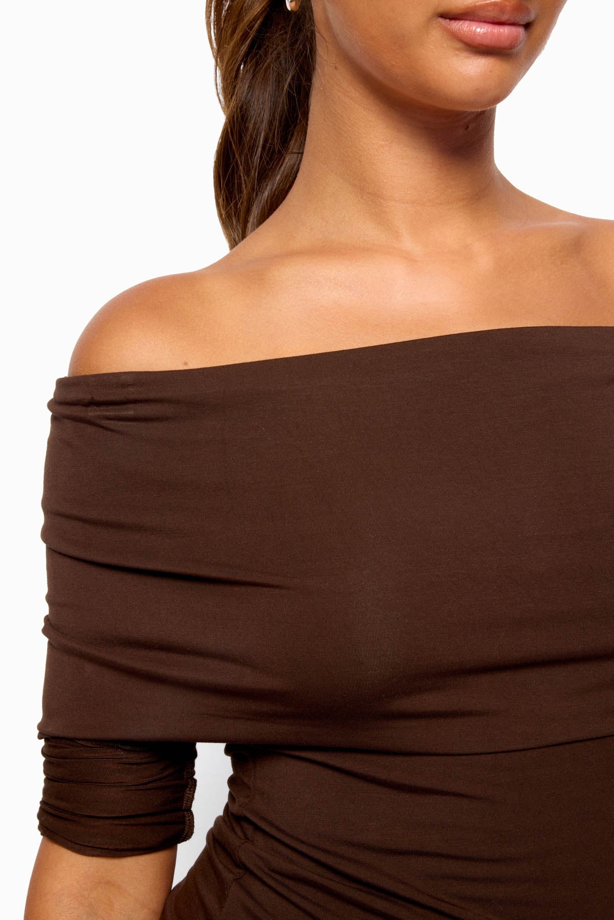 Habiba Foldover Off Shoulder Top - Image 3
