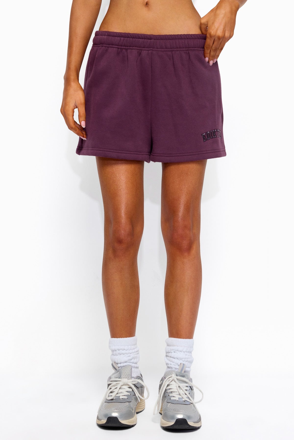 Edikted Girl Sweat Shorts - Image 3