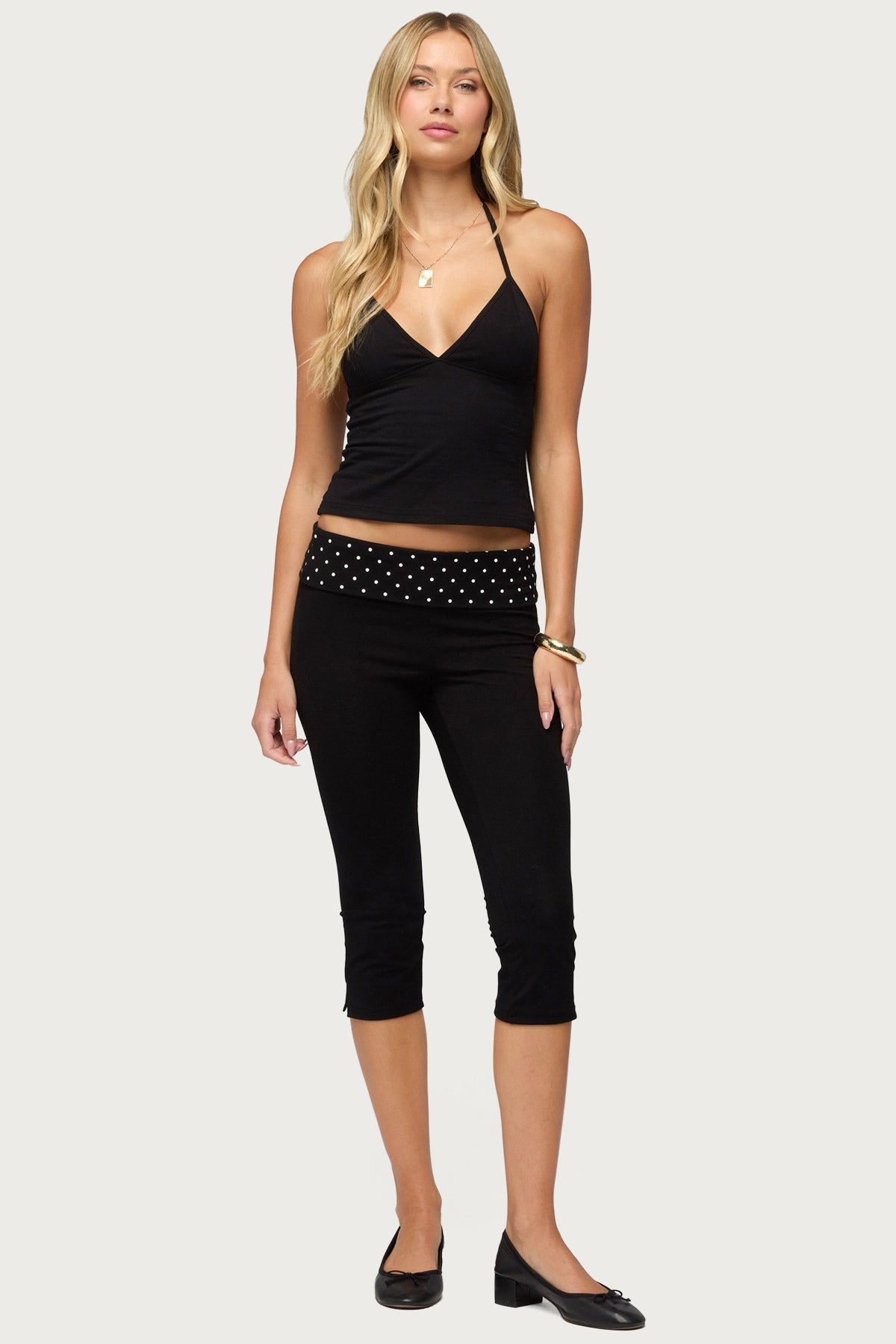 Noriah V Neck Halter Top - Image 2