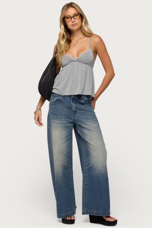 Sabira Low Rise Baggy Jeans