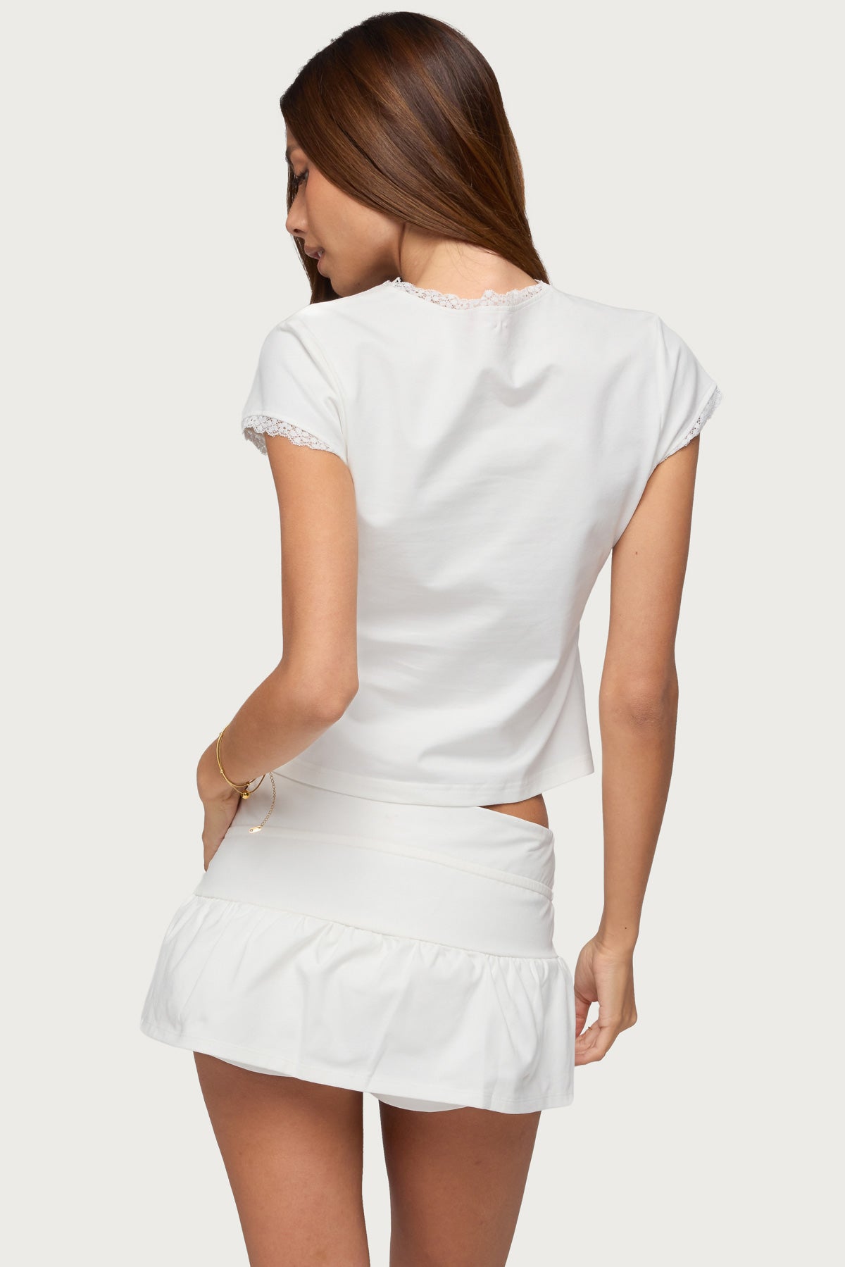 Yelena Lacey Button Up Top - Image 5