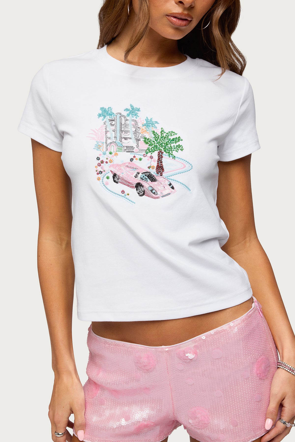 City Angel Beaded Baby T Shirt - Image 2